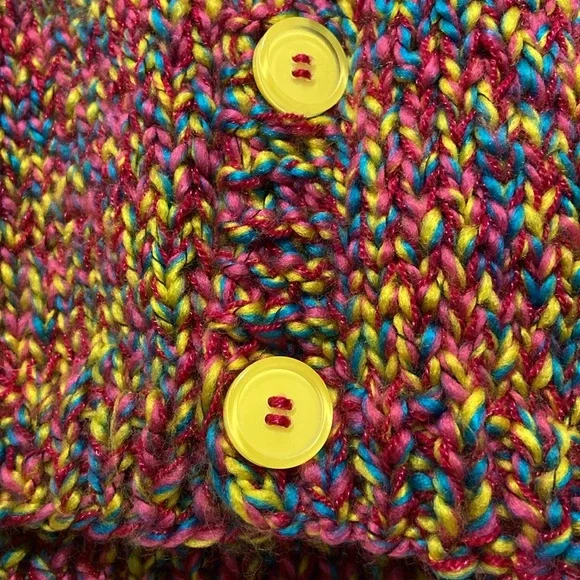 Rainbow Sweater Handmade Vest - Picture 5 of 8